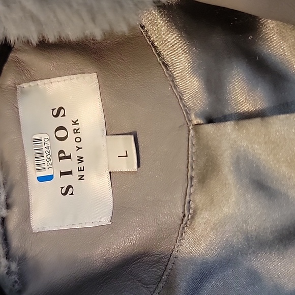 Samantha Sipos lamb leather moto jacket - Picture 6 of 7